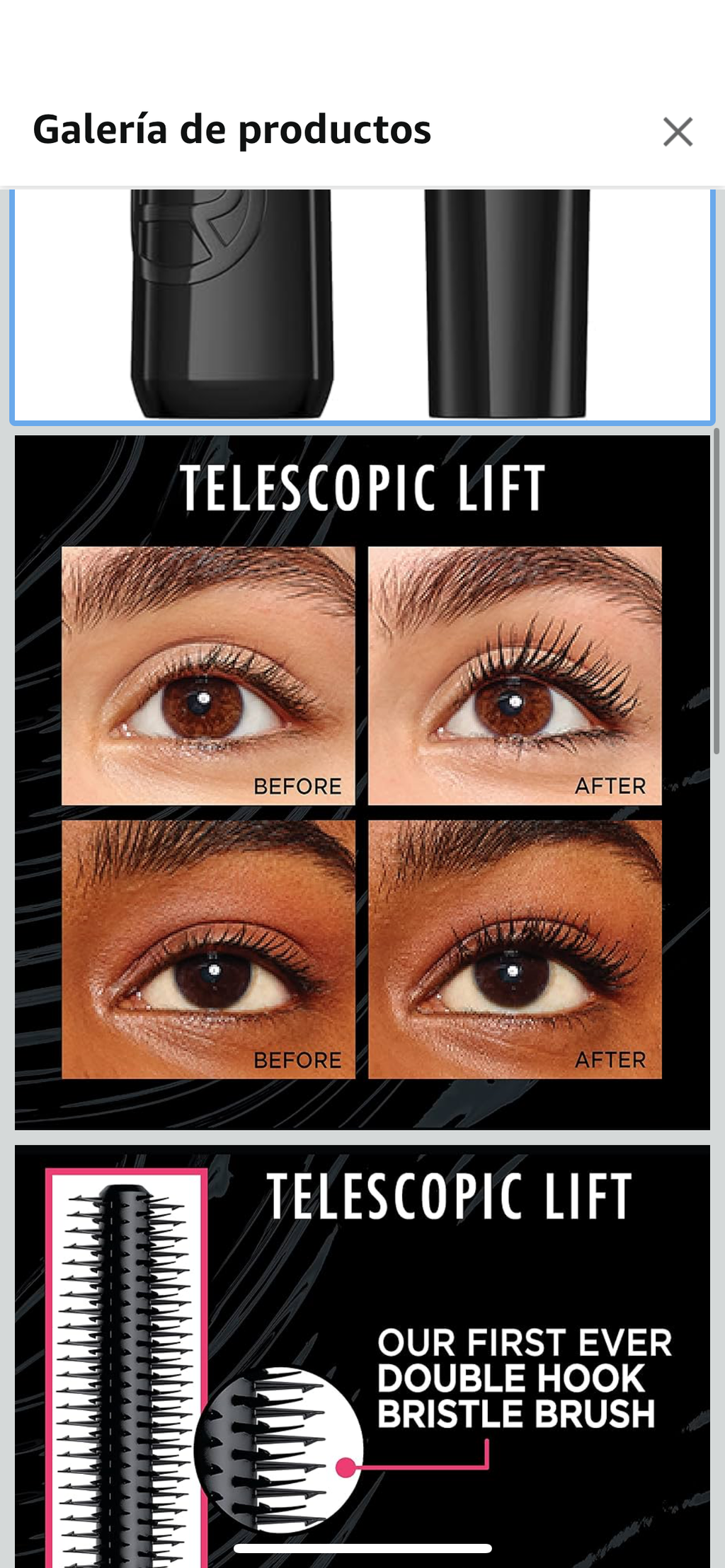 Telescópic máscara L’Oréal WATERPROOF