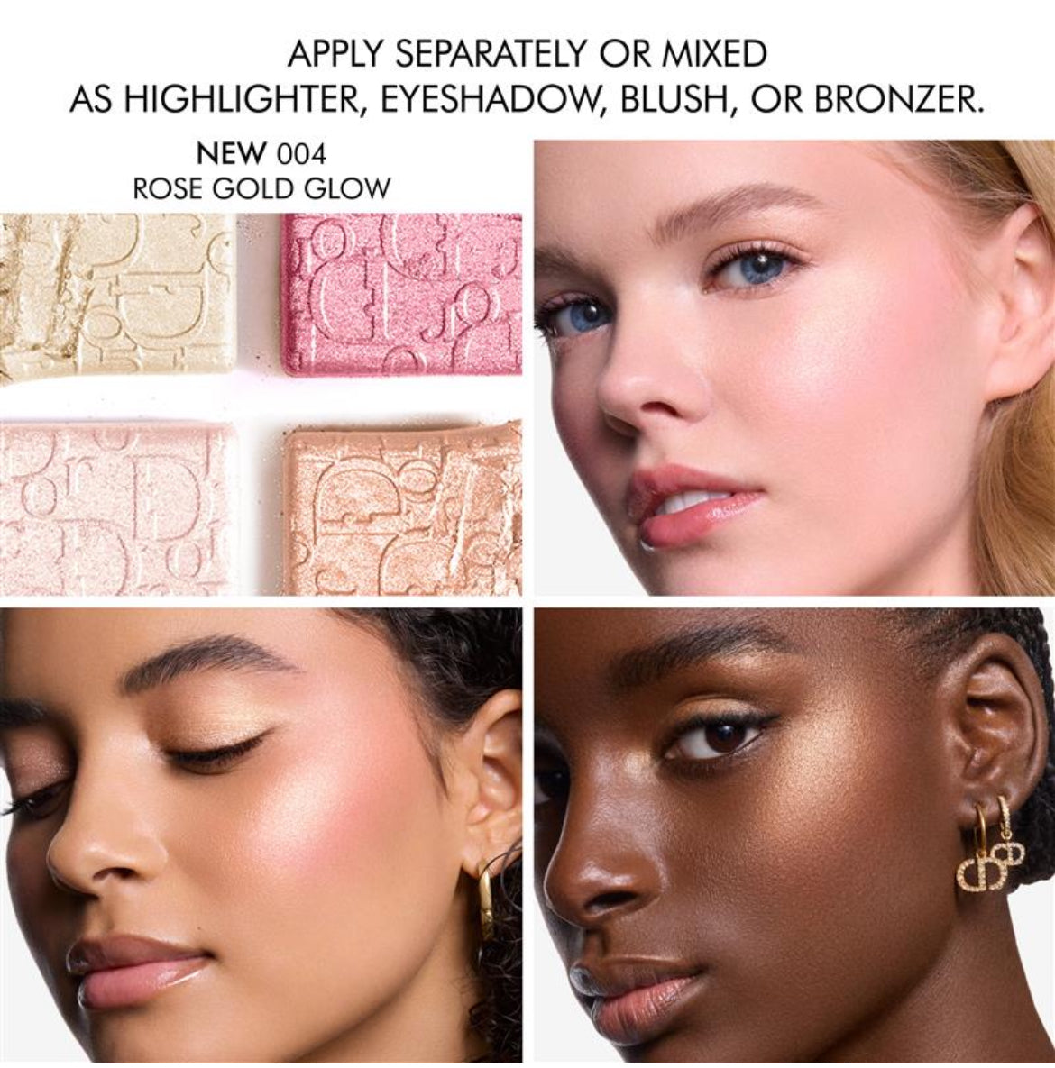 Paleta Dior Rose Gold Glow 004