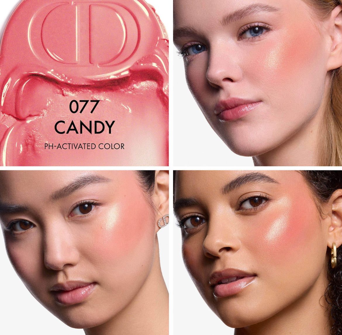 Rubor Dior backstage Candy