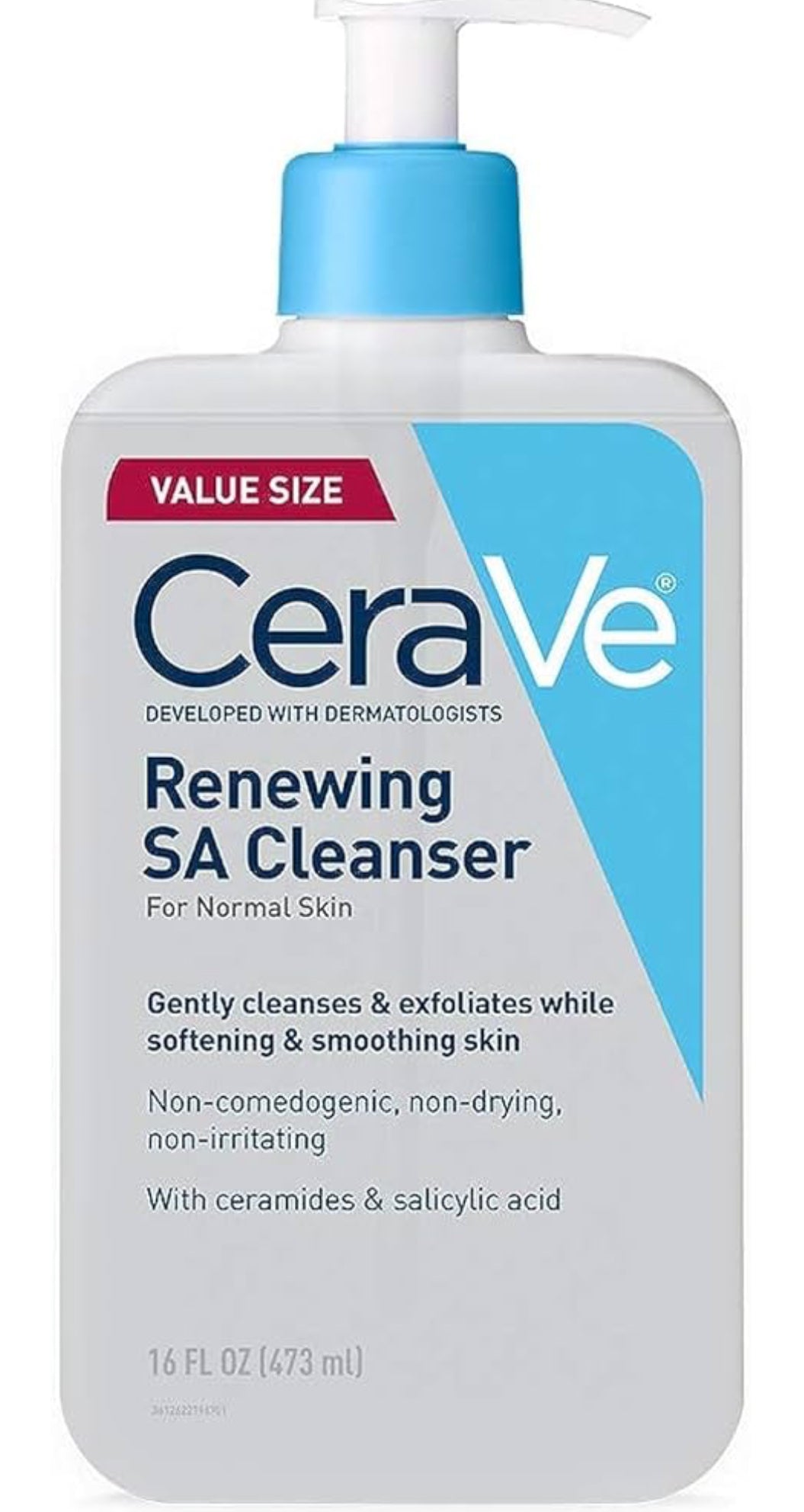 Jabón CeraVe Exfoliante renewing SA Cleanser 16oz