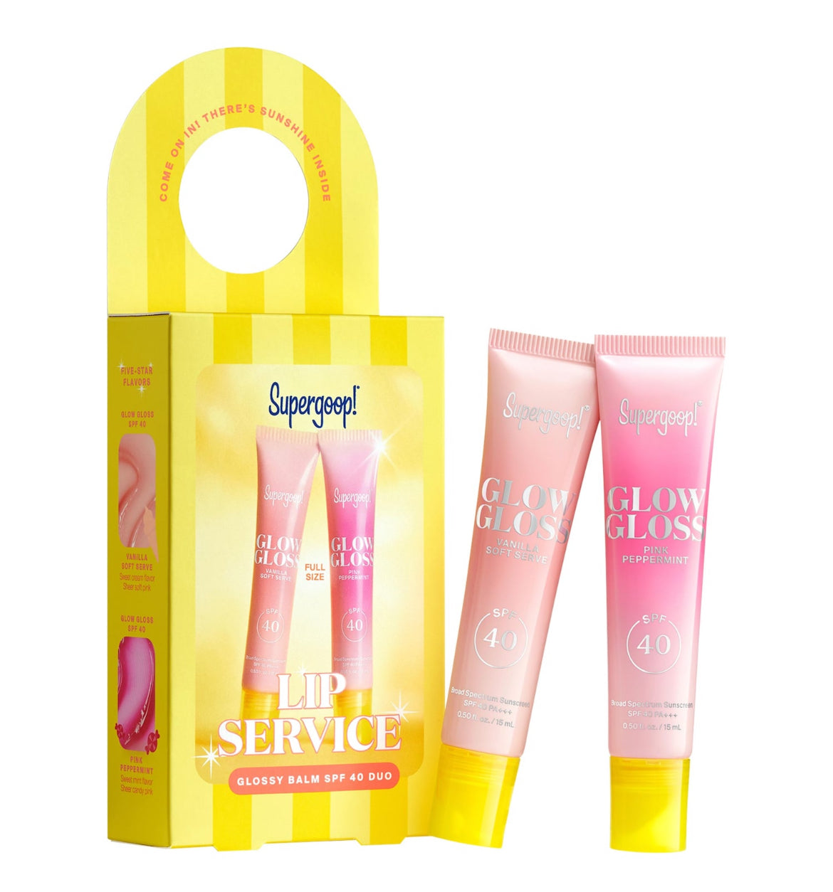 Súper Goop- Set de bálsamos con protección solar 40.