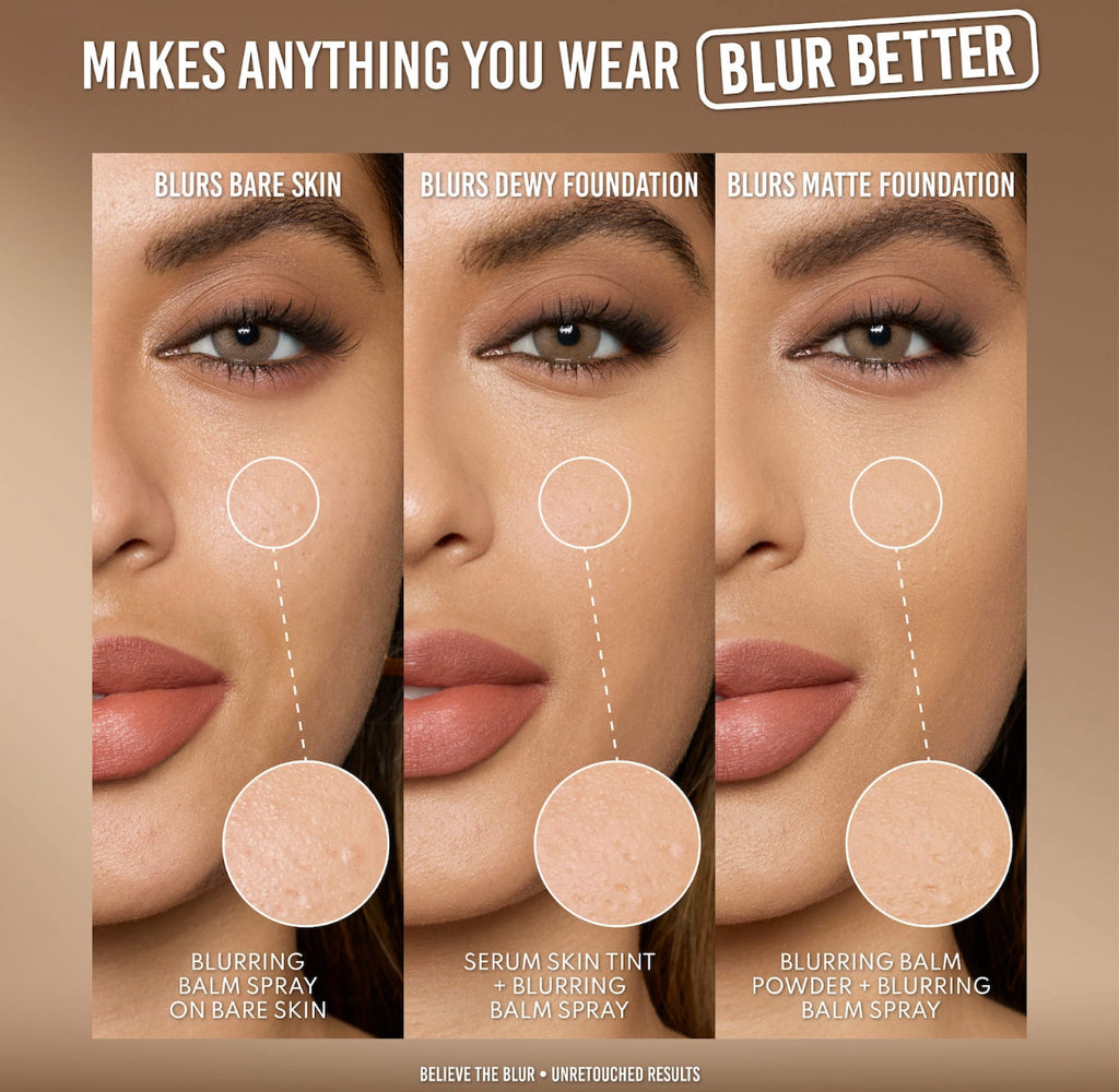 DANESSA MYRICKS- Fijador de maquillaje que borra la textura. Acabado matte