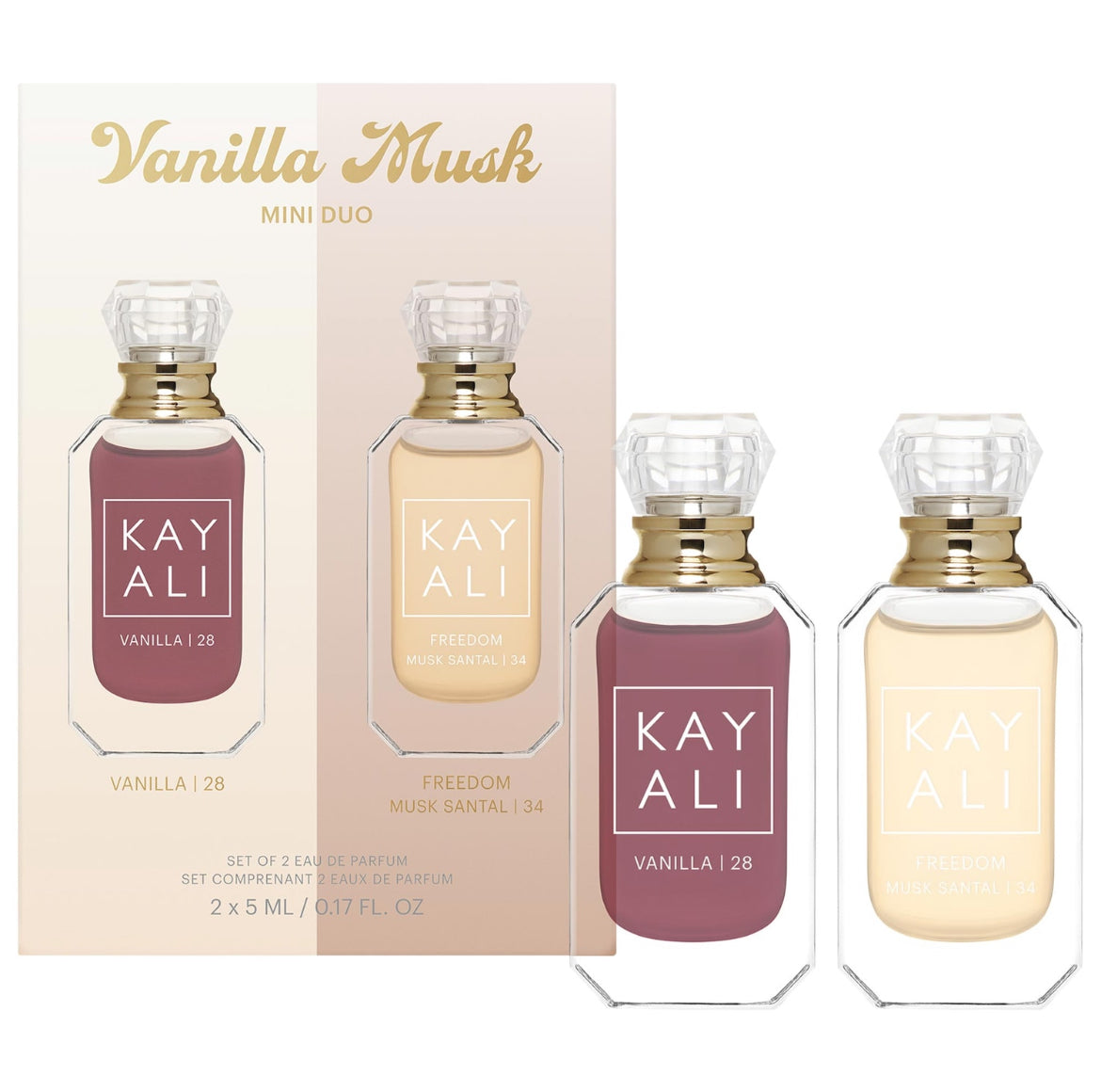KAYALI- Vainilla Musk mini set