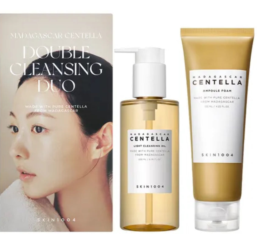 SKIN 1004- Set de Limpiador en aceite y jabón Facial