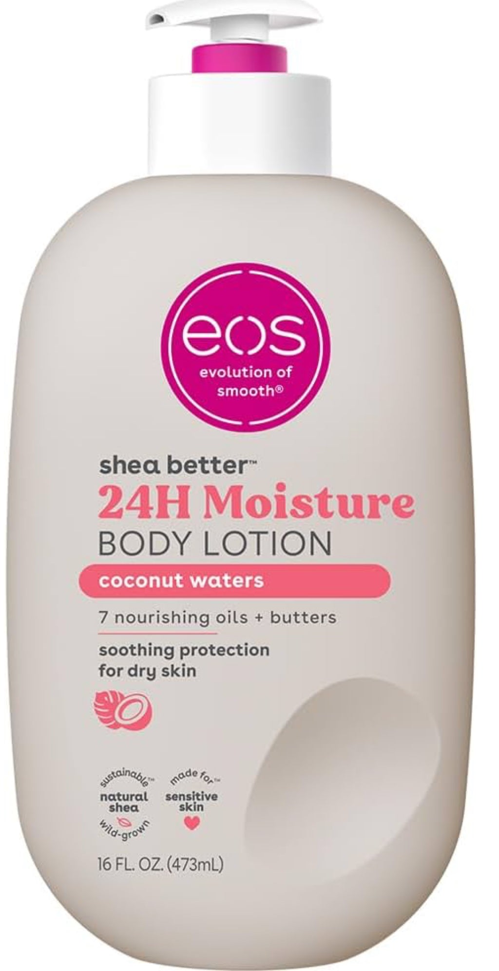 EOS crema corporal de coco