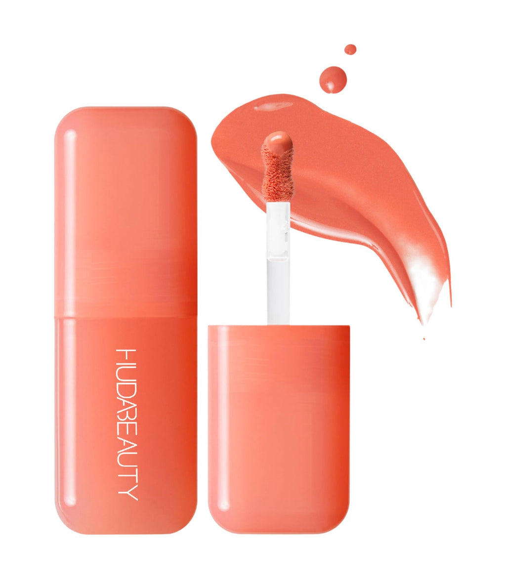 Huda rubor líquido tono Peach Sorbet