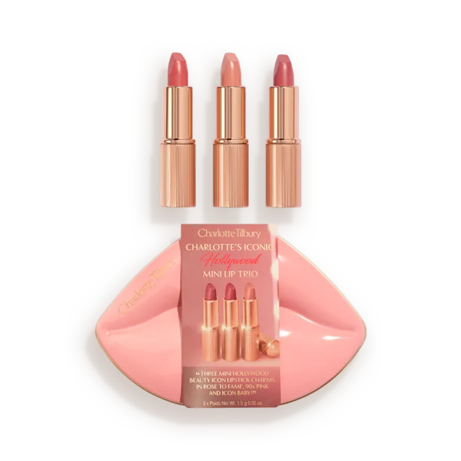 Set Charlotte para labios mini iconic