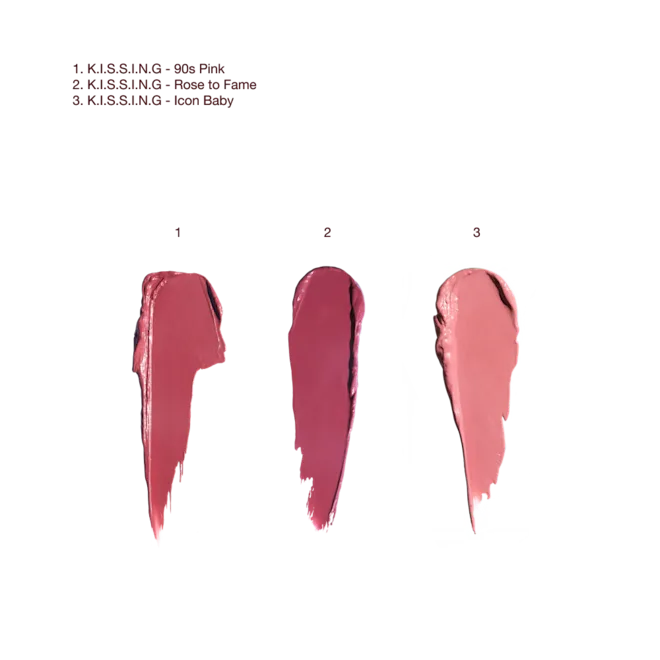 Set Charlotte para labios mini iconic